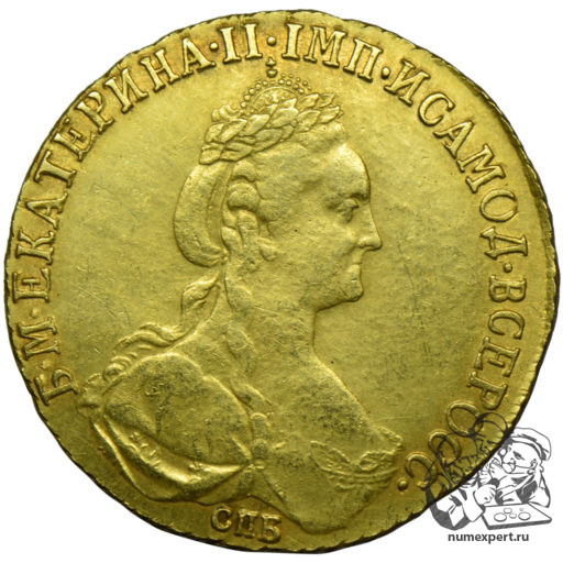 10 рублей 1780 года (2)