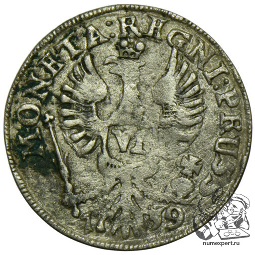 6 грошей 1759 года для Пруссии