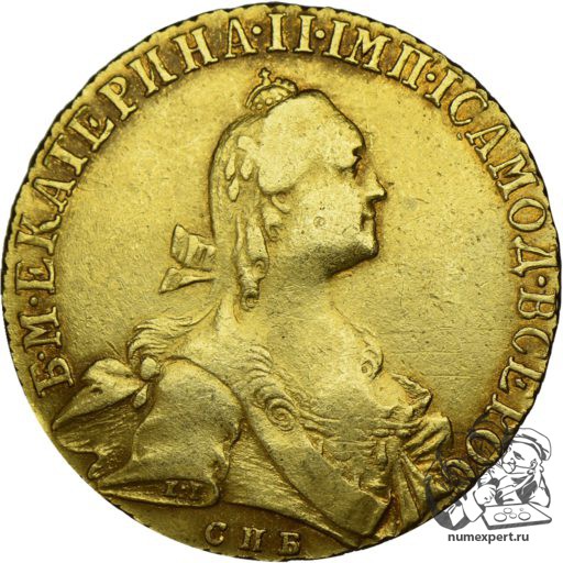 10 рублей 1766 года (2)
