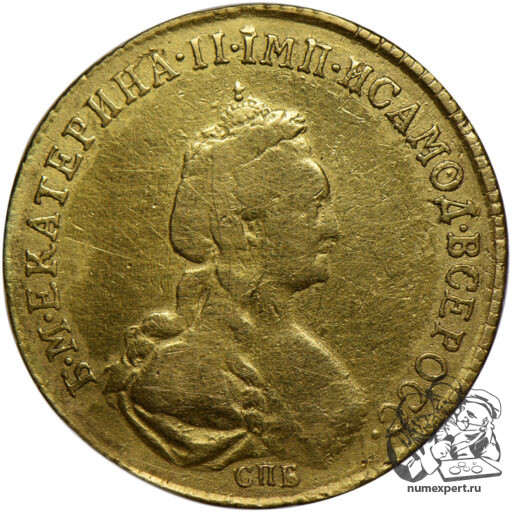 5 рублей 1781 года