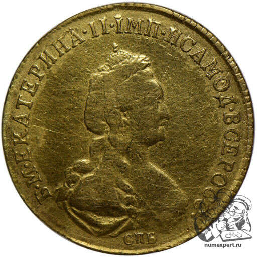 5 рублей 1781 года