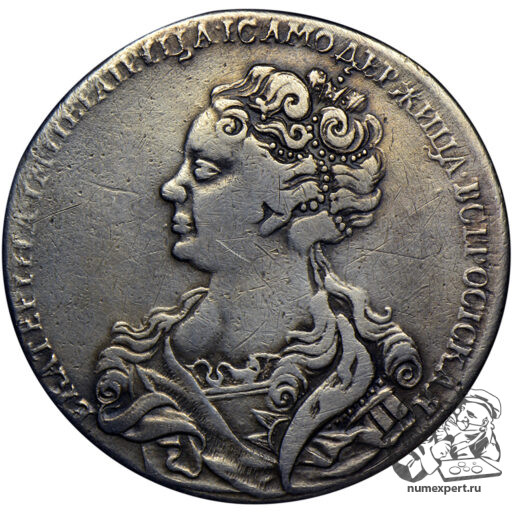 1 рубль 1726 года