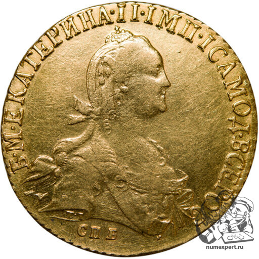 10 рублей 1776 года