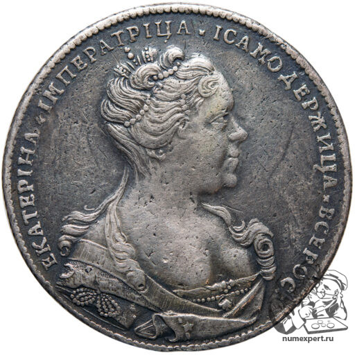 1 рубль 1727 года СПБ (4)