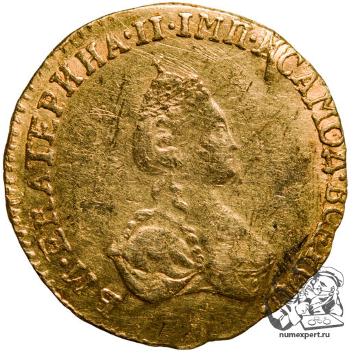Рубль 1779 года «для дворцового обихода» (2)_av