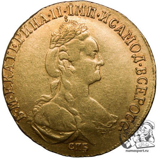 10 рублей 1781 года (2)